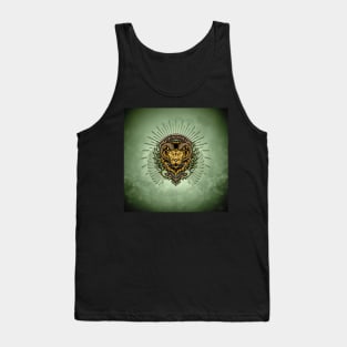 Awesome lion with horns Tank Top